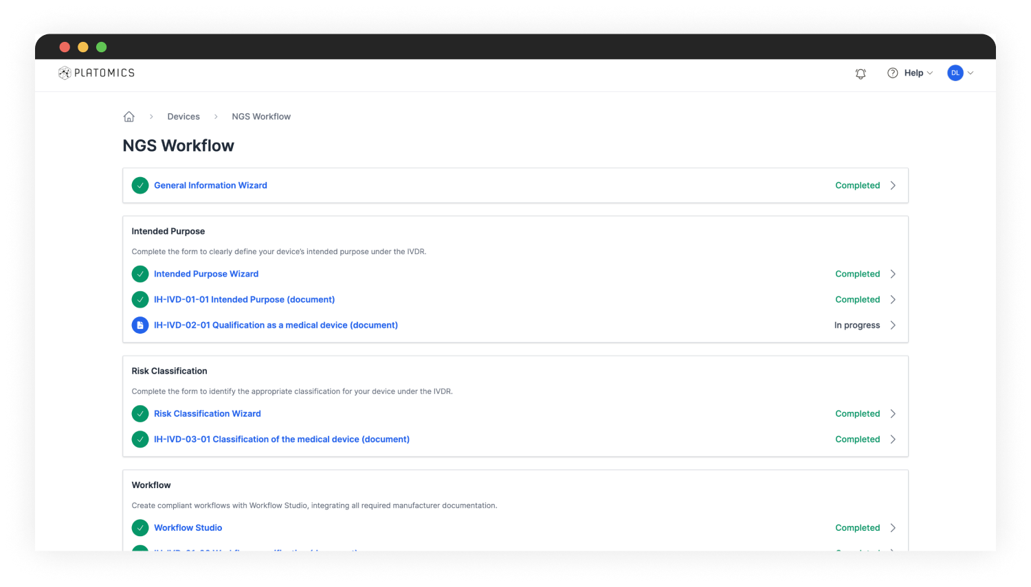 Platomics IVD Assistant Platomics IVD Assistant